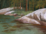 South Fork Kaweah River - Rose Ash, pastel artist